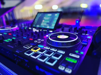 Modernes DJ-Setup